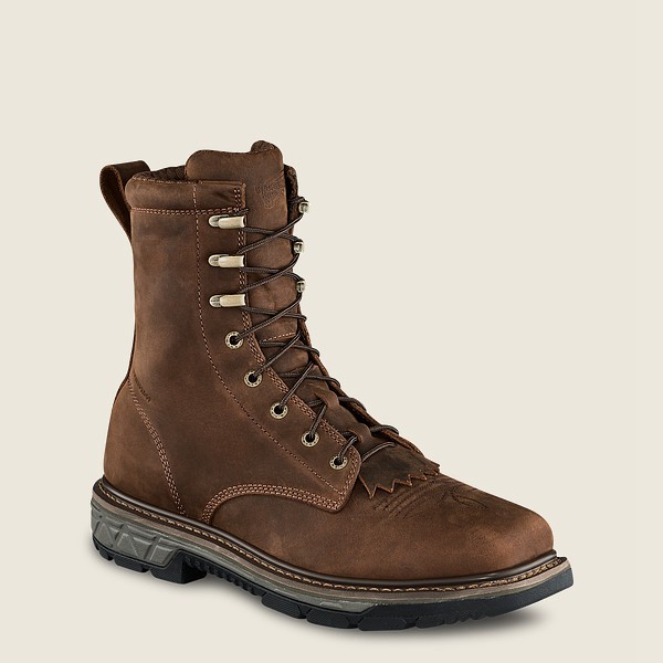 Safety Støvler Herre - Red Wing Rio Flex - 8-Inch Waterproof Toe - Brune - JBQYIF-574